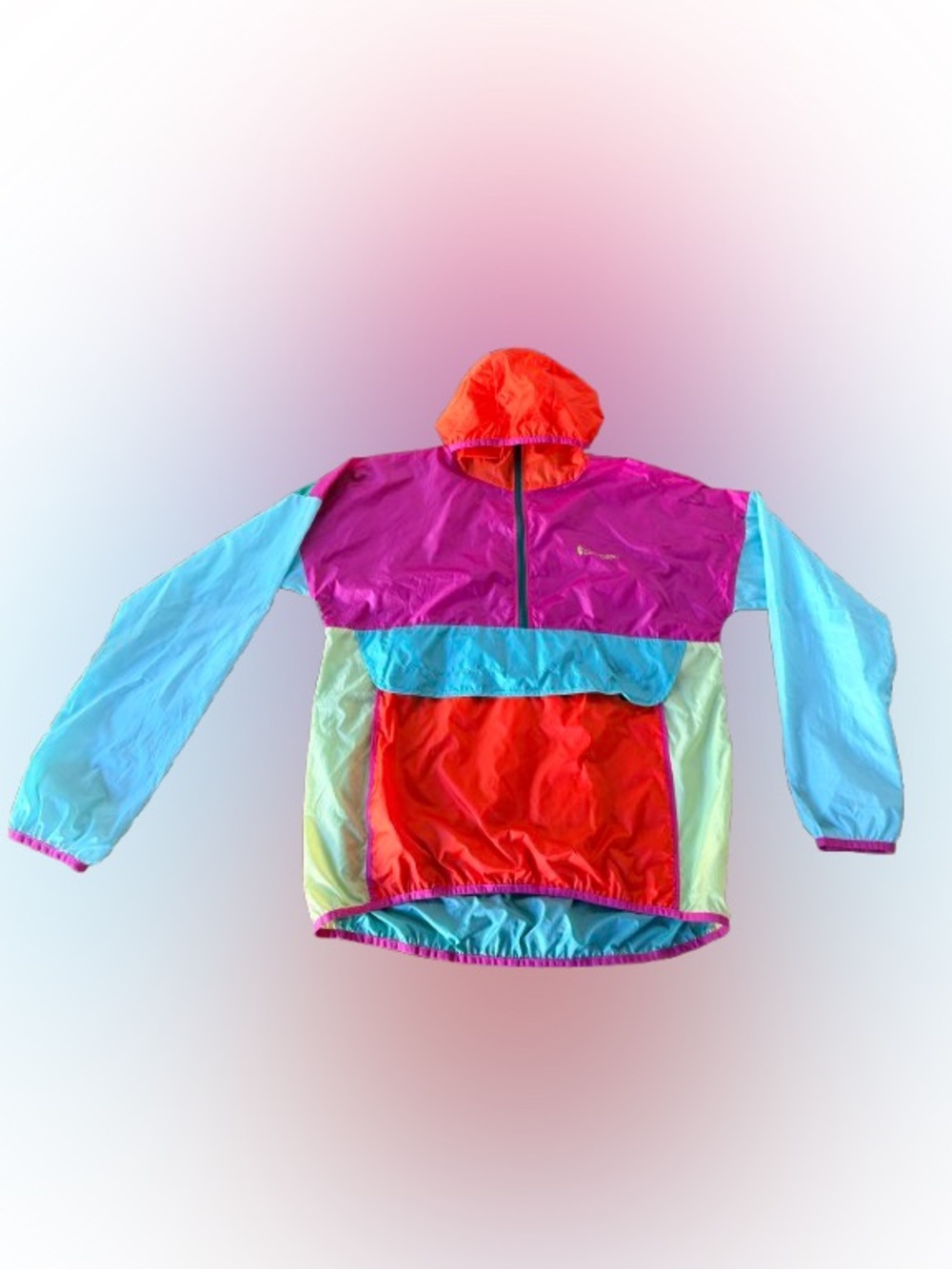 Cotopaxi Teca HalfZip colorblock Packable Repurpose Men XL Technical Windbreaker